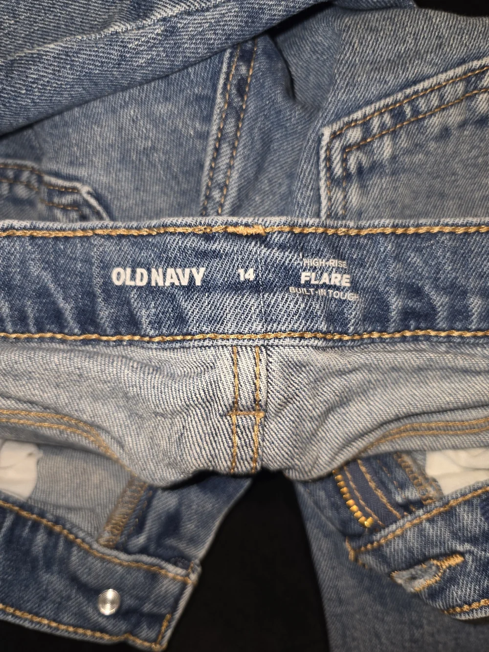 Old Navy Light Blue Flared Kids Jeans